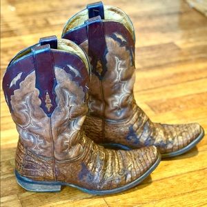 Men’s Caiman Belly Boots by Corral sz 9D